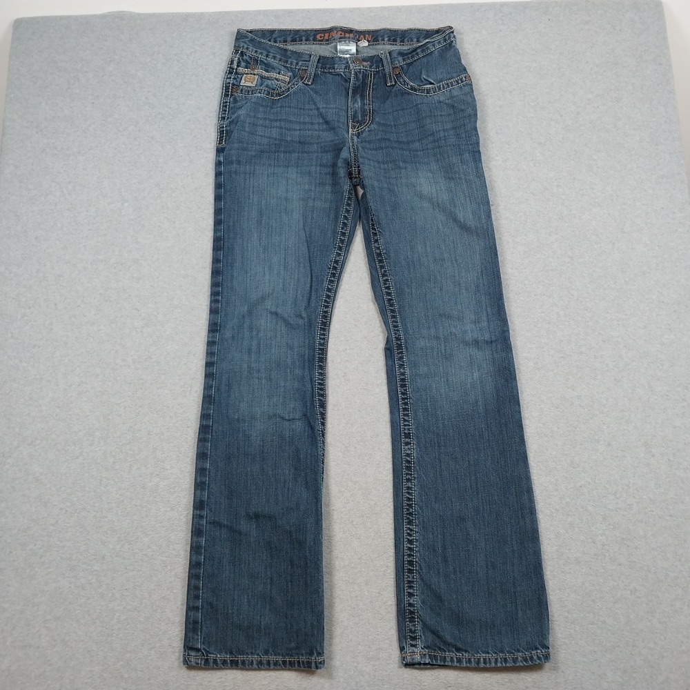Cinch Ian Jeans Mens 31x34 (Actual 31x32) Blue Regular Straight Western